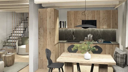 AlpeLuce Mountain Chalet: appartamenti ad Arabba