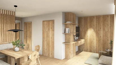 AlpeLuce Mountain Chalet: appartamenti ad Arabba