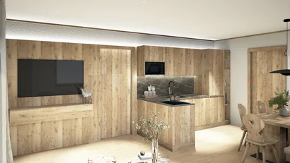 AlpeLuce Mountain Chalet: appartamenti ad Arabba