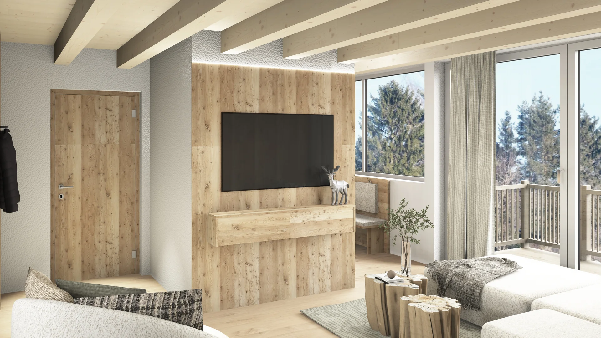AlpeLuce Mountain Chalet: appartamenti ad Arabba
